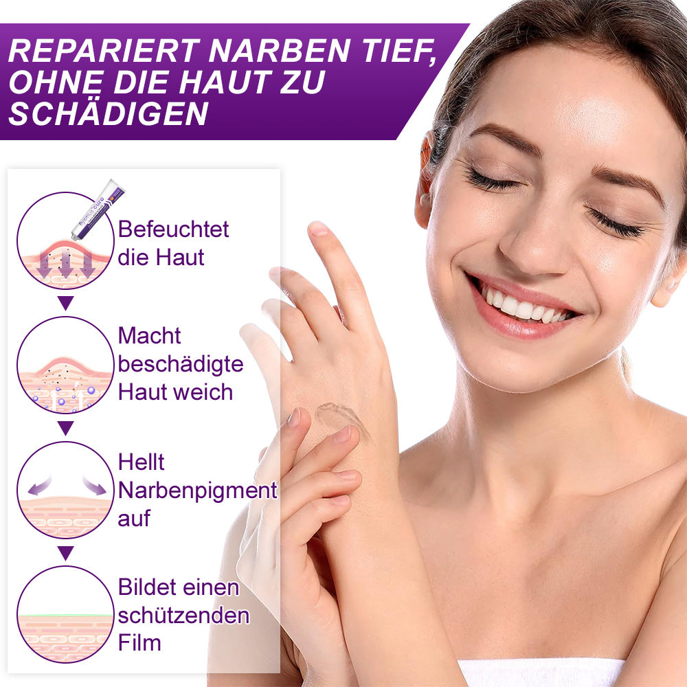 ✅flysmus® cure GESICHTS- & KÖRPER-NARBENGEL